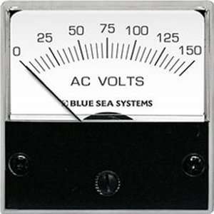  BLUE SEA 8244 VOLTMETER MICRO AC 0 150V