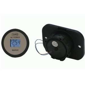  Waterproof 12 volt Mini Voltmeter Automotive