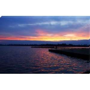  Lagoon   Lublin, lubelskie, Poland   Wrapped Canvas Sunset 