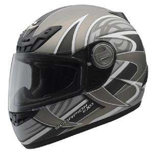 Scorpion EXO 400 Radium Warrior Helmet   3X Large/Titanium 
