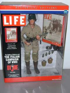 GI Joe   Time Life The Battle of Salerno Italian Camp  