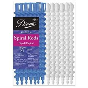  Diane Spiral Rods 1/4 #Sr1 12pk DSR1 Beauty