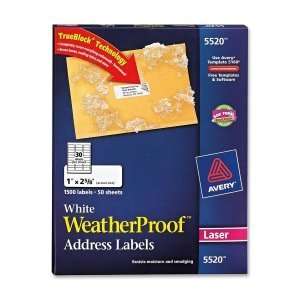  Avery Weather Proof Mailing Label. WEATHERPROOF MAILING LABELS 