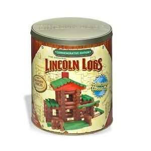  Lincoln Logs Commemorative Tin Toys & Games