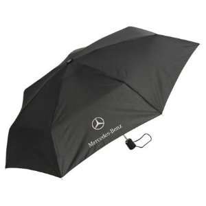    Mercedes Benz Urban Auto Open Black Mini Umbrella Automotive