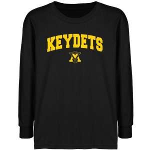  Virginia Military Institute Keydets Youth Black Logo Arch 