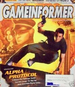 Game Informer #180 Alpha Protocol/Guitar Hero Aerosmith  