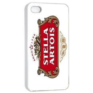  Stella Artois Beer Logo Case for Iphone 4/4s (White) Free 