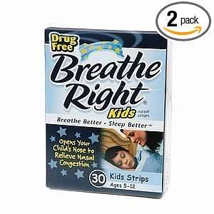 Breathe Right Nasal Strips   for Kids Age 5 12 60 Ct.