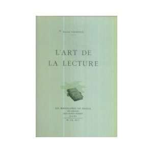  Lart de la lecture Ernest Legouve Books