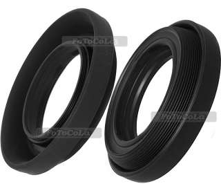 HR 2 rubber lens hood for Nikon 50mm f/1.8 f/1.4D f/1.2  