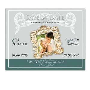    270 Save the Date Cards   Vizcaya Deep Emerald