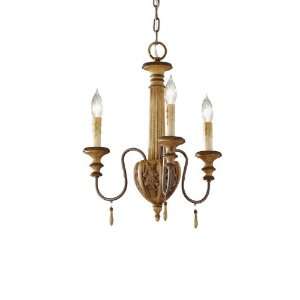  Annabelle 16 Ivory Crackle Mini Chandelier