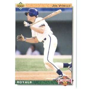  1992 Upper Deck # 73 Joe Vitiello Kansas City Royals 