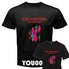 Foo Fighters Wasting Light Black T shirt S XL
