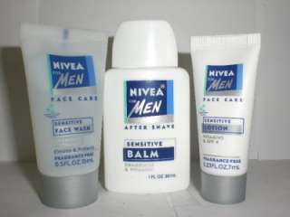 30 pcs. Nivea for Men Face Wash, After Shave & Lotion  
