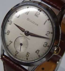   SWISS Military Time Dial 3X Signed SILVER Watch w/ New Strap  