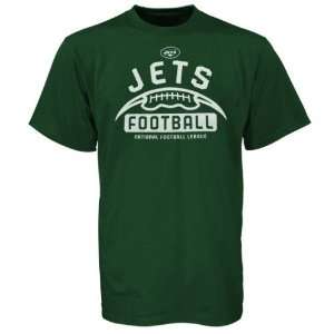  Reebok New York Jets Green Gym Issue T shirt Sports 