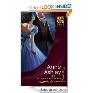 Miss in a Mans World Anne Ashley  Kindle Store