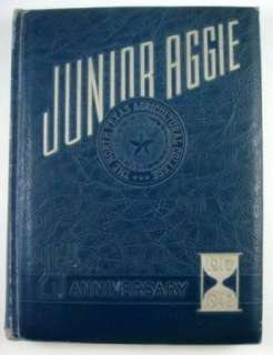 1942 North Texas Ag College 25th Anniversary Aggie  