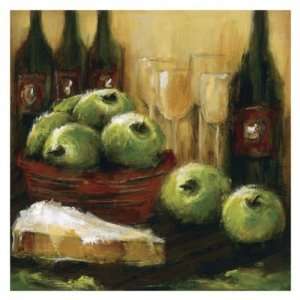  Barewalls Interactive Art Apples and Brie by Christina 