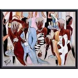   Soiree   Artist Pierre Farel  Poster Size 15 X 19