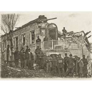  A Pharmacy Destroyed in an Earthquake at Baku in 1901 