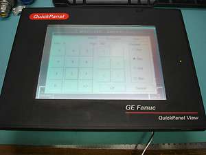 GE Fanuc QuickPanel View IC754VSI10MTD CC Interface Panel ES1001 