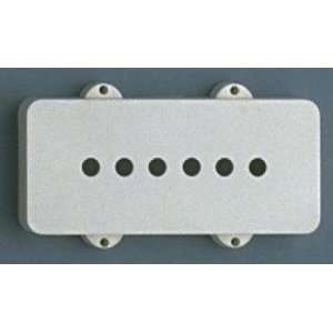  Pickup Cover Set for Jazzmaster (2 Pieces) White Nylon 