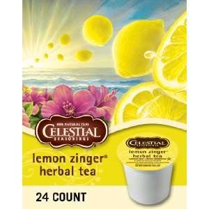  Celestial Seasonings Lemon Zinger Herbal Tea (3 Boxes of 