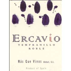  2009 Mas Que Vinos Ercavio Tempranillo Roble (Spain) 750ml 