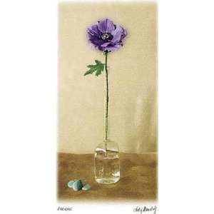 Anemone Judy Mandolf. 9.00 inches by 14.00 inches. Best Quality Art 