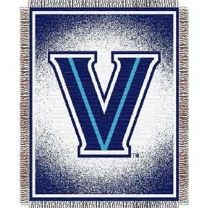 Villanova Wildcats NCAA Triple Woven Jacquard Throw (019 Focus) (48x60 