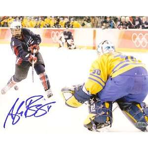  Steiner Sports Angela Ruggiero Vs Sweden Autographed 8 by 