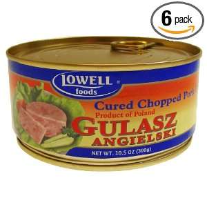 Lowell Foods Gulasz Angielski Cured Chopped Pork Loaf, 10.5900 Ounce 