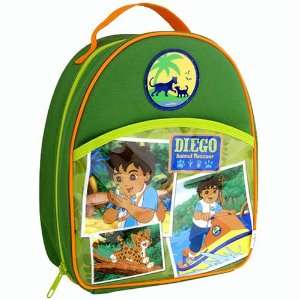 Nick Jr. Go Diego Go Lunch Boxes   Animal Rescue Insulated Lunch Bag