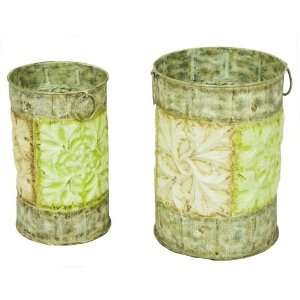  Link Direct 2 Piece Round Metal Containers   B81318 (Qty 4 