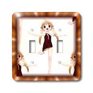 Susan Brown Designs General Themes   Dancing Animes   Light Switch 