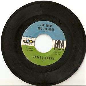 JEWEL AKENS The Birds and The Bees 45 ERA 1965 VG+  