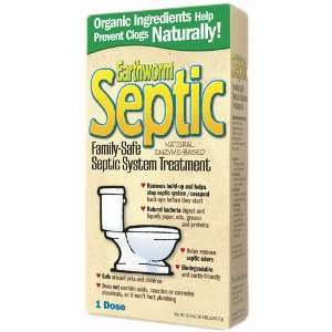 Earthworm   Family Safe Septic System Treatment and Cesspool Cleaner 