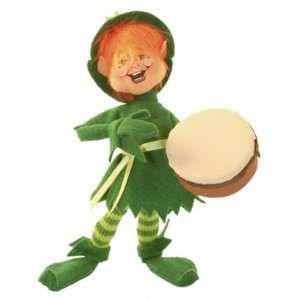  Annalee Doll Irish St Patricks Day Drummin On Elf 9 