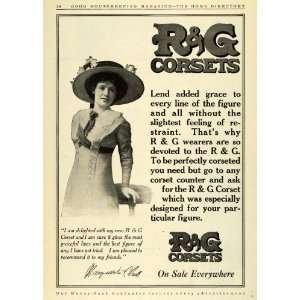  1911 Ad R G Corsets Victorian Fashion Clothing Accessories 