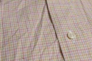 Burberry London Large Recent L/S Multicolored Casual mens Shirt NR 