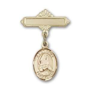   Vialar Charm and Polished Badge Pin St. Emily de Vialar is the Patron