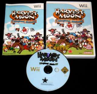 HARVEST MOON MAGICAL MELODY Wii Italiano ××××× DVD MINT  