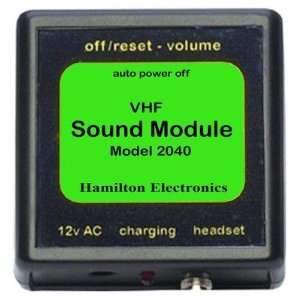  VHF Sound Module Style Yellow (72.100 Mhz) Electronics