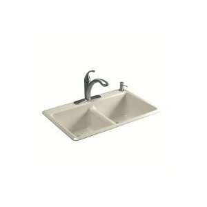  Kohler K 5840 2 Anthem Self Rim Sink, Almond