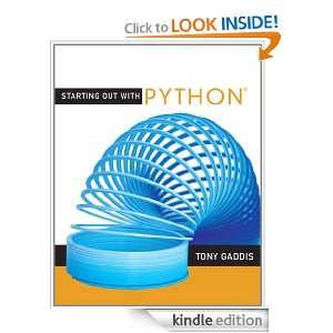 Starting Out with Python Tony Gaddis  Kindle Store