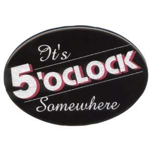  Knockout 524 5 OClock Somewhere Plastic Hitch Cover 