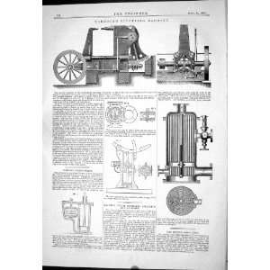  Engineering 1881 Nabholz Rivetting Machine Watson Patent 